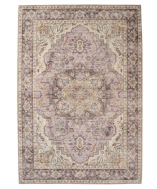 Alfombra exterior vintage​ - Valenca Fino morado/rosa - overzicht, thumbnail