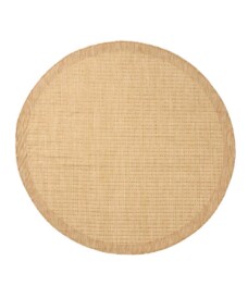 Alfombra exterior redonda - Coastal beige - overzicht, thumbnail