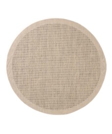 Alfombra exterior redonda - Coastal gris - overzicht, thumbnail