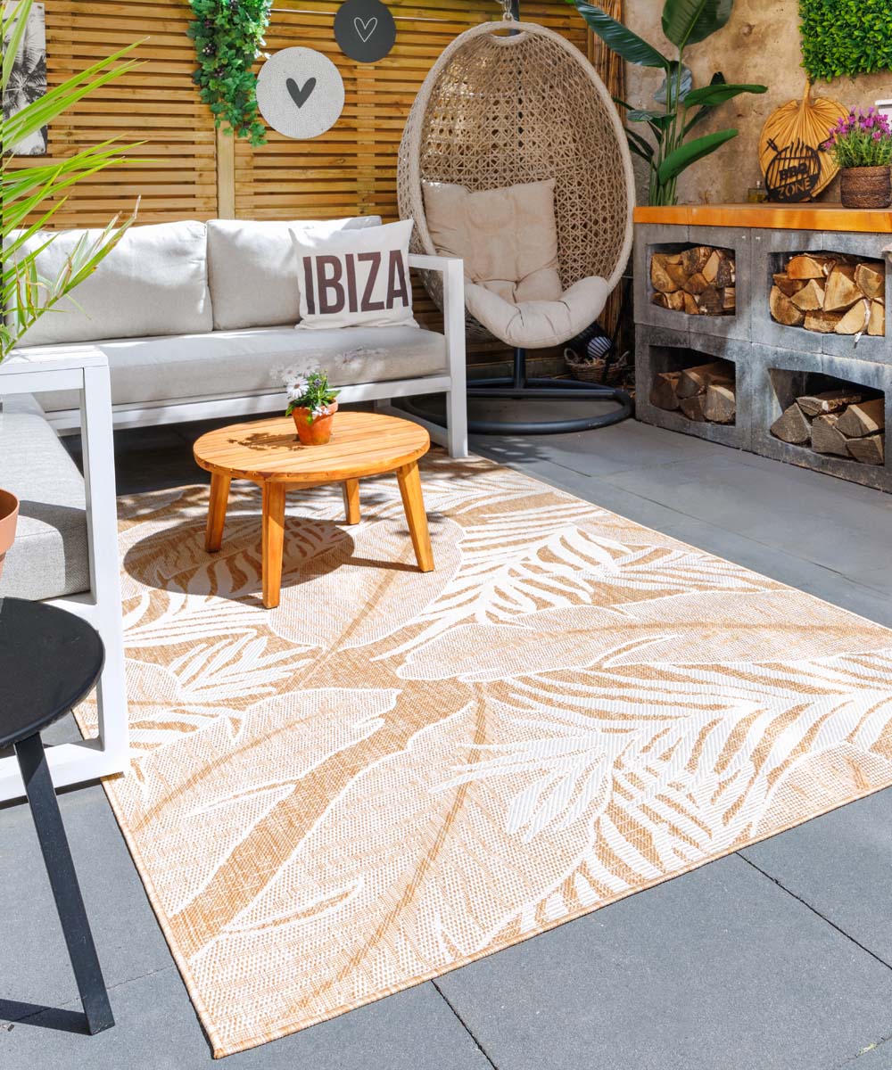Alfombra yute exterior - Borealis beige/crema Alfombra yute exterior - Borealis beige/crema