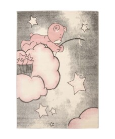 Alfombra infantil oso - Dreams rosa - overzicht, thumbnail