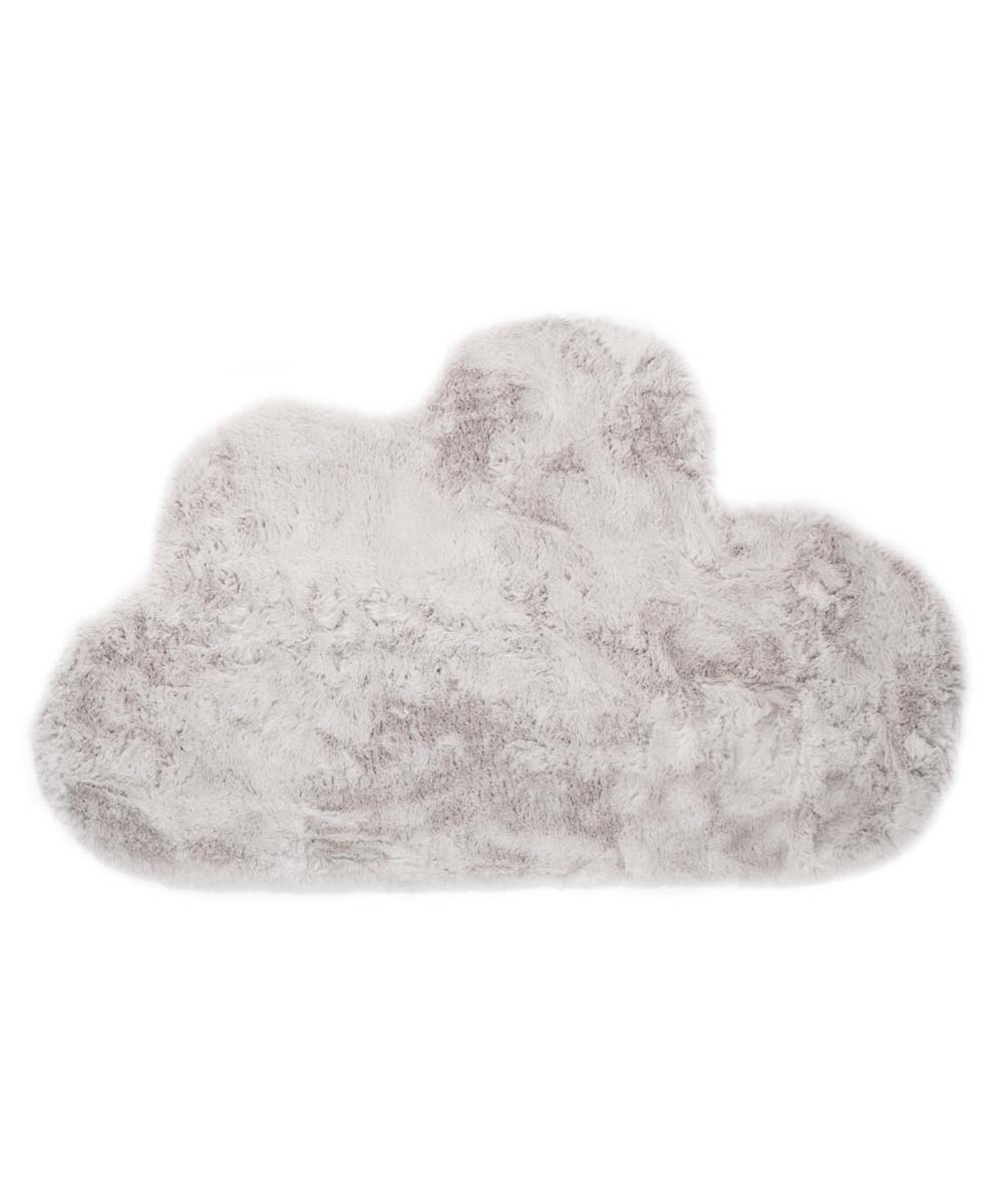 Alfombra suave en forma de nube - Fluffy Gris claro - overzicht Alfombra suave en forma de nube - Fluffy Gris claro - overzicht
