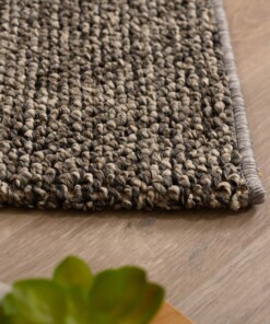 Alfombra pelo corto - Loom gris - close up, thumbnail