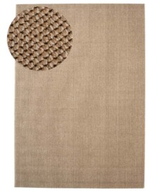 Alfombra pasillo pelo corto - Loom marrón - overzicht, thumbnail