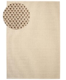 Alfombra pelo corto - Loom crema - overzicht, thumbnail