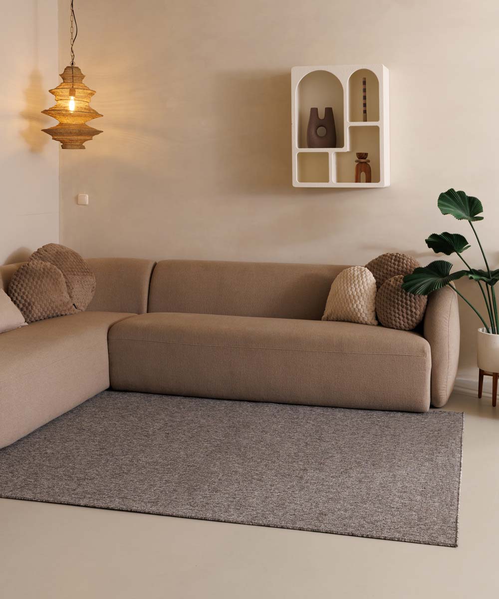 Alfombra buclé Lush - Gris Alfombra buclé Lush - Gris