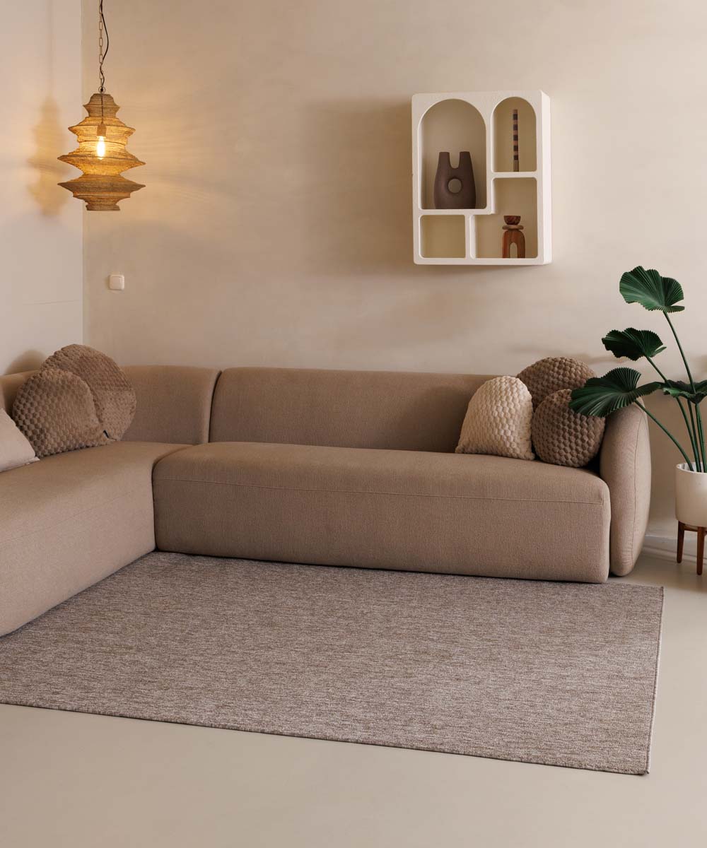 Alfombra buclé Lush - Gris paloma - sfeer Alfombra buclé Lush - Gris paloma - sfeer