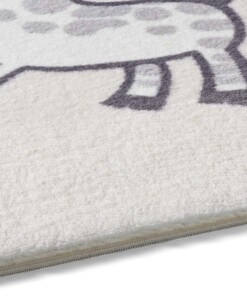 Alfombra infantil jungla - Animigo crema/multicolor - close up, thumbnail