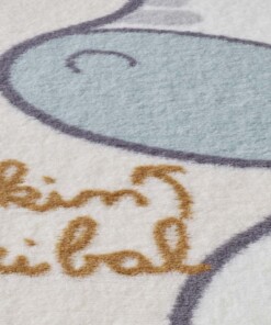 Alfombra infantil jungla - Animigo crema/multicolor - close up, thumbnail