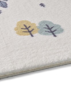 Alfombra infantil ardilla - Animigo crema/multicolor - close up, thumbnail