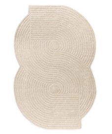 Alfombra de diseño orgánica - Balans Infinity marfil - overzicht, thumbnail