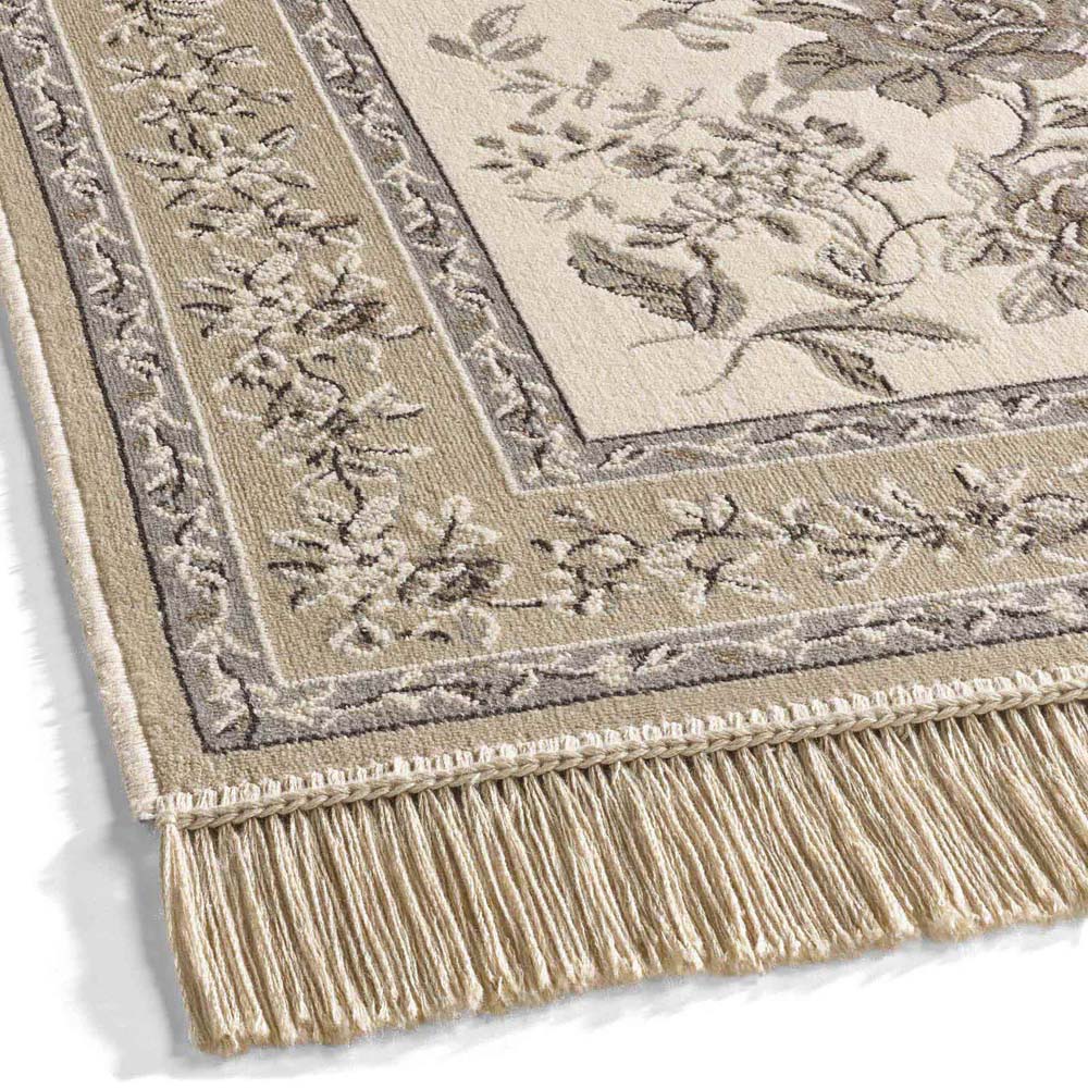 Alfombra oriental - Regal Flora beige - close up Alfombra oriental - Regal Flora beige - close up