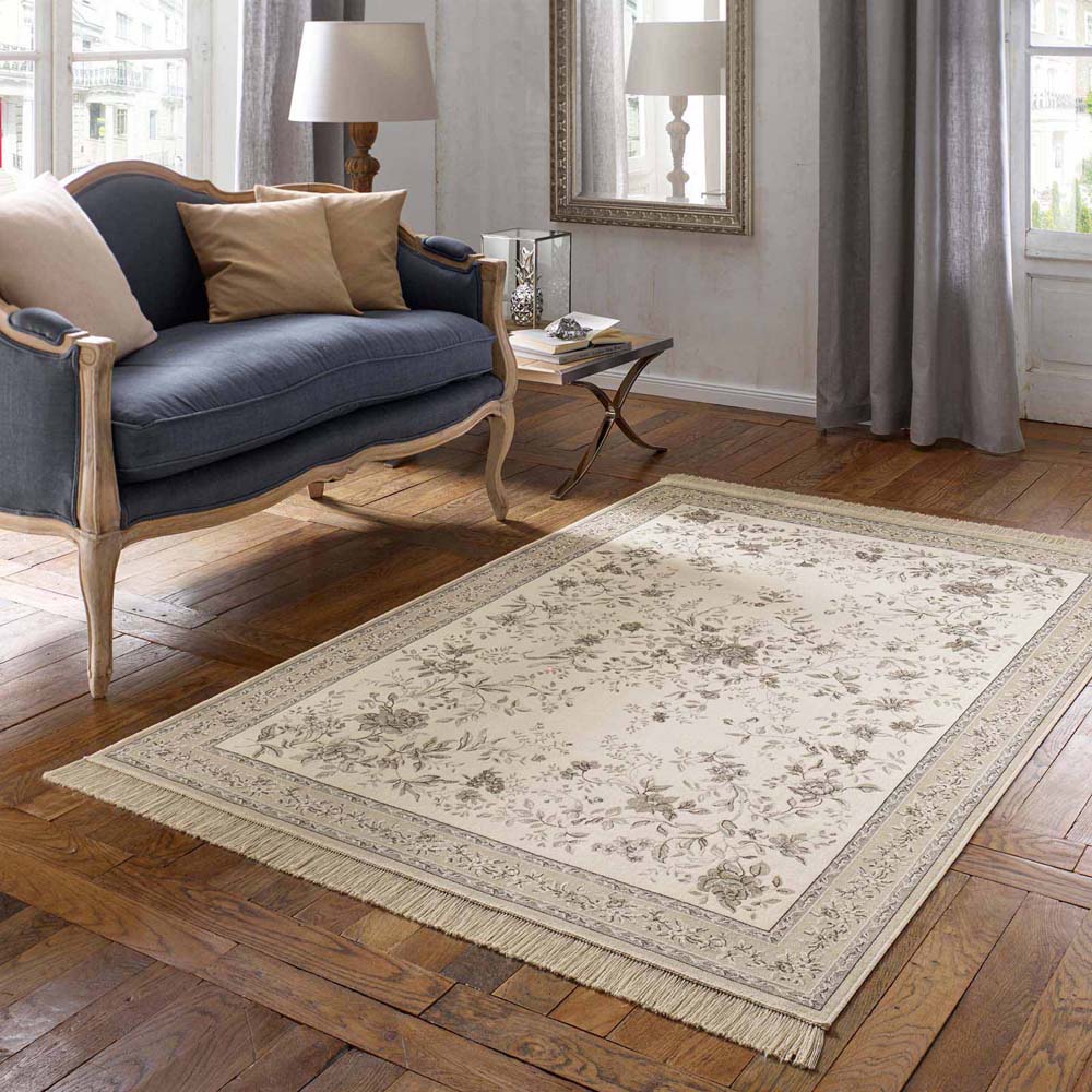 Alfombra oriental - Regal Flora beige - sfeer Alfombra oriental - Regal Flora beige - sfeer