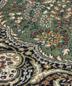 Alfombra persa - Regal Ariadne verde - close up, thumbnail