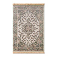 Alfombra persa - Regal Valentina verde - overzicht, thumbnail