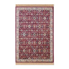 Alfombra oriental - Regal Leander rojo - overzicht, thumbnail