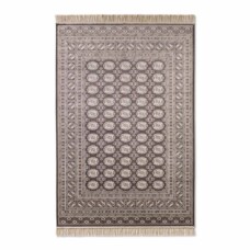 Alfombra oriental - Regal Leonor marrón/negro - overzicht, thumbnail