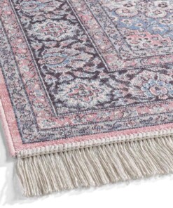 Alfombra persa - Regal Lucian rosa - close up, thumbnail
