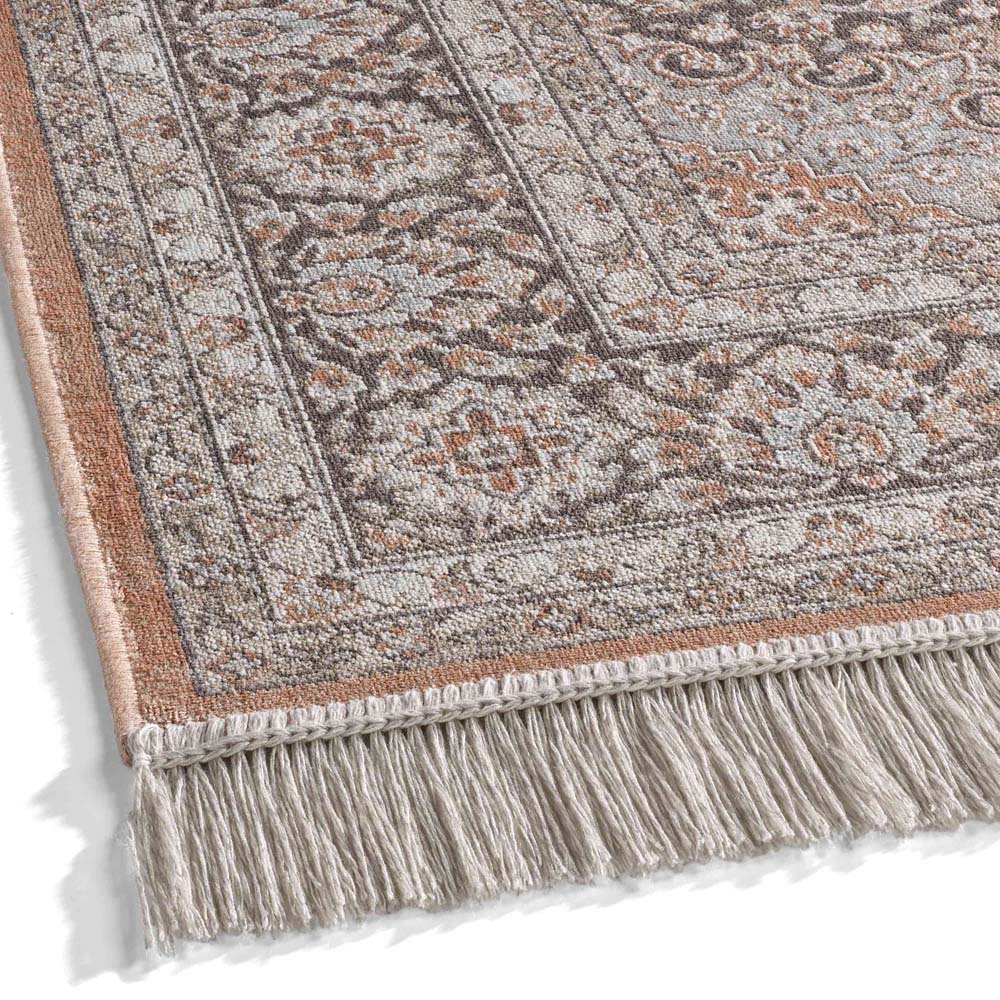 Alfombra persa - Regal Lucian gris/terra - close up Alfombra persa - Regal Lucian gris/terra - close up