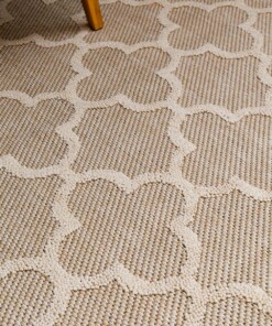 Alfombra de exterior - Trellis Retreat Beige