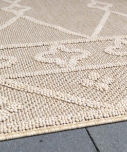 Alfombra para balcón Boho - Retreat Beige Alfombra para balcón Boho - Retreat Beige
