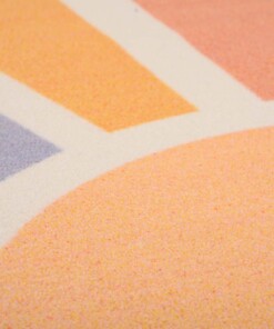 Alfombra infantil sol - Joy multi - close up, thumbnail