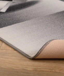 Alfombra infantil campo de fútbol - Joy gris - close up, thumbnail