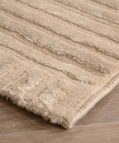 Alfombra pasillo escandinavo - Serene Vidda beige - close up, thumbnail