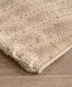 Alfombra escandinava - Serene Myra beige - close up, thumbnail