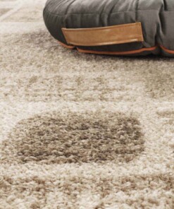 Alfombra retro - City Chic marrón - close up, thumbnail Alfombra retro - City Chic marrón - close up, thumbnail