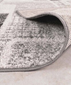 Alfombra retro - City Chic gris - close up, thumbnail