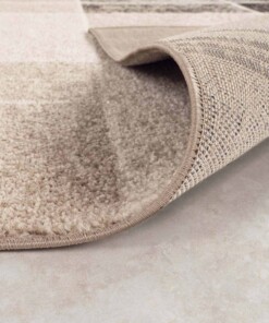 Alfombra de cuadros - City Chic marrón - close up, thumbnail