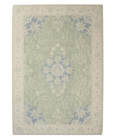 Alfombra exterior vintage​ - Valenca Luna verde salvia - overzicht, thumbnail