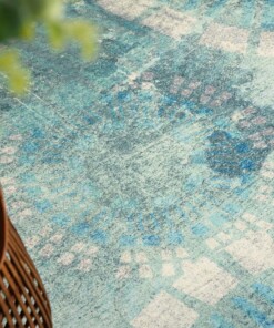 Alfombra interior/exterior​ - Valenca Aria verde menta