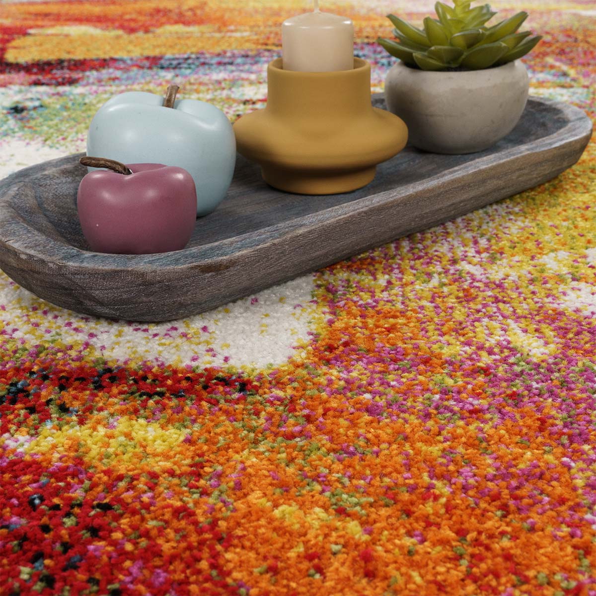 Alfombra moderna - Miu multi - close up