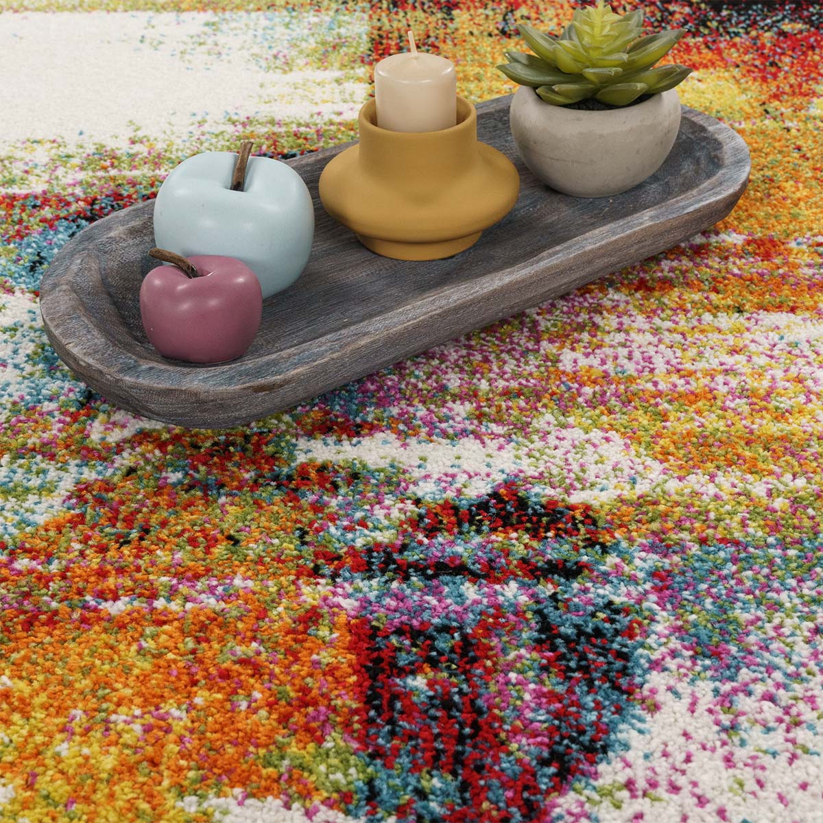 Alfombra moderna - Shae multi - close up