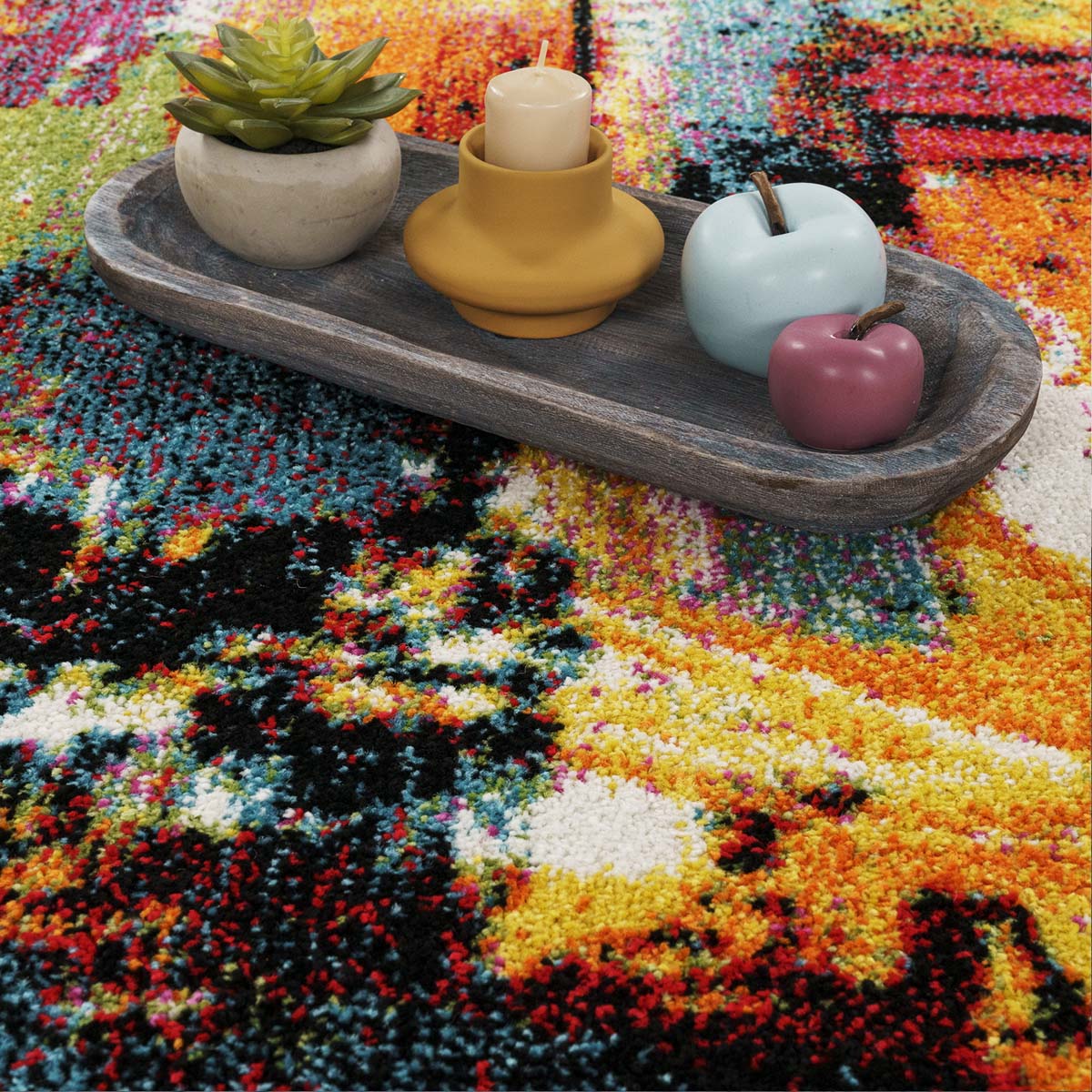 Alfombra moderna - Ryo multi - close up