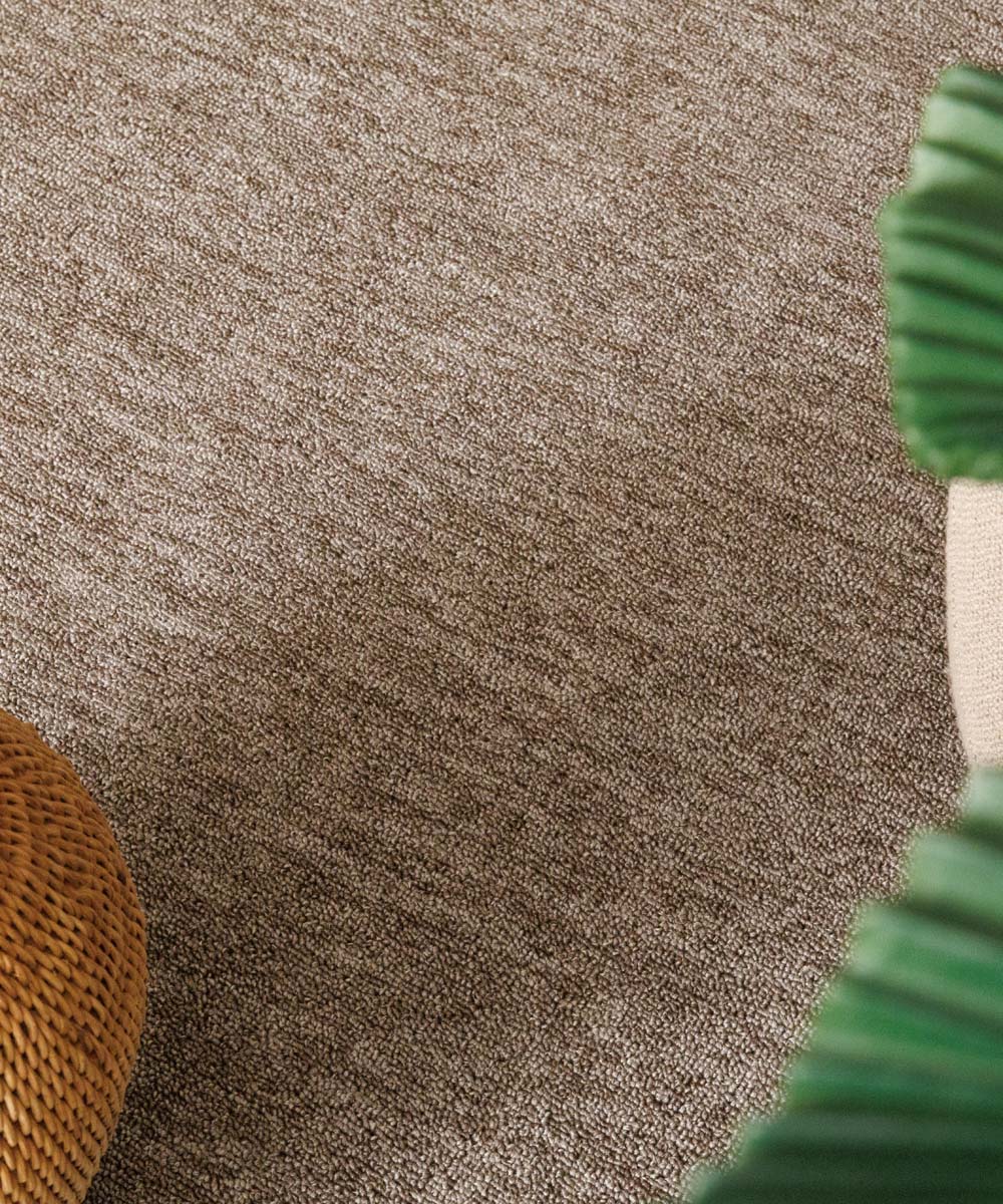 Alfombra buclé redonda Lush - Gris paloma Alfombra buclé redonda Lush - Gris paloma