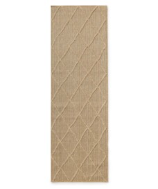 Alfombra de balcón rombos - Retreat beige - overzicht, thumbnail