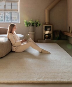 Alfombra bereber - Nomad marfil - sfeer