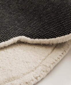 Alfombra de diseño orgánica - Balans Stone marfil - close up, thumbnail Alfombra de diseño orgánica - Balans Stone marfil - close up, thumbnail