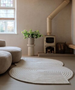 Alfombra de diseño orgánica - Balans Infinity marfil - sfeer