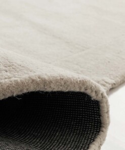 Alfombra de lana orgánica - Flyt Pebble marfil - close up, thumbnail