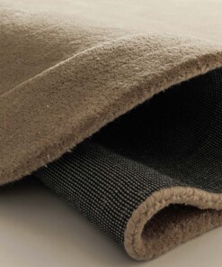 Alfombra de lana orgánica - Flyt beige - close up, thumbnail