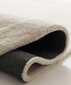 Alfombra de lana orgánica - Flyt marfil - close up, thumbnail