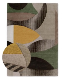 Alfombra retro - Skulptur Eye verde - overzicht, thumbnail