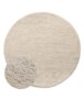 Alfombra redonda bereber - Nomad marfil - overzicht, thumbnail