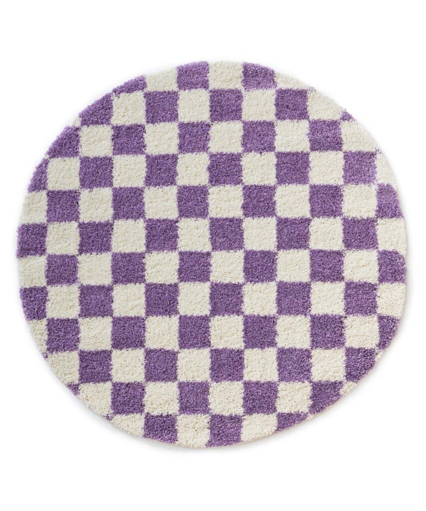 alfombra de color morado