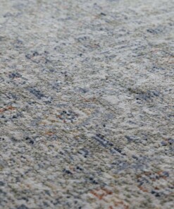 Alfombra vintage - Classic Franklin Verde - close up, thumbnail