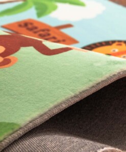 Alfombra infantil lavable - Snugway Jungla Verde - close up, thumbnail